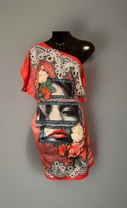 Königliches asymmetrisches Tunika-Oberteil/Kleid Einheitsgröße - Bild 1 von 9