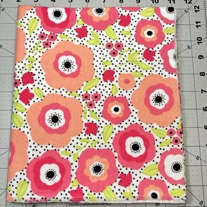 Tela de franela Joanne Mimosa Daisies’s 17”L X 40”W verde amarillo+ pieza de chatarra - Imagen 1 de 1