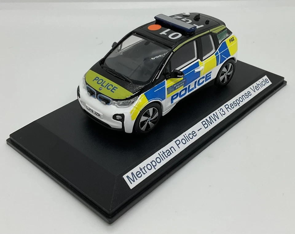 BMW i3 Metropolitan Police Response Unit 1/43  Code 3 - Image 1 of 4