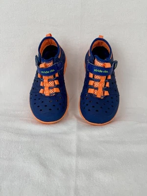 Stride Rite, Made 2 Play Shoes, Blue and Orange, Size 9 US, Play Shoes, Toddler - Image 1 of 4