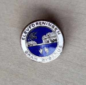 Vintage Hospital Gram Sygehus Elevforeningen Medical brooch pin badge - Picture 1 of 2