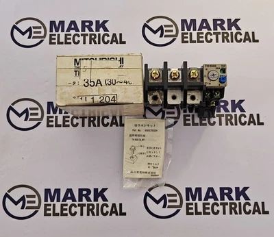 MITSUBISHI ELECTRIC TH-K60 THERMAL OVERLOAD RELAY RANGE 30-40A FAST SHIPPING - Image 1 of 4