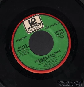 Hear 1974 Lost Generation Soul DJ 45 - Your Mission (If You Decide to Accept It - Bild 1 von 1