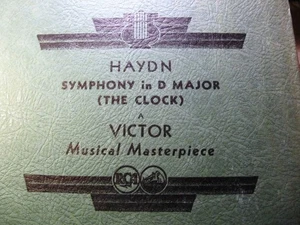1929 ARTURO TOSCANINI HAYDN Clock Symphony No 101 New York Philh VICTOR M-57 - Picture 1 of 6