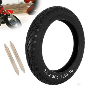 14X2.50 Bike Tire, 2.50-10 Tire for Bicicleta Jetson Kids 14 X 2.50 INCH - Picture 1 of 7