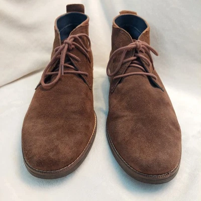 Cole Haan Ogden Stitch Chukka II Botas Hombres 13 Muir Gamuza Marrón Oscuro C26393 Foto 1 de 4