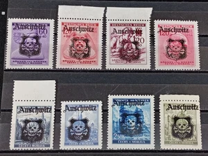 Local Deutsches Reich WWll Propaganda Fantasy overprint lot MNH - Picture 1 of 1