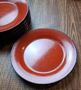 Oneida Sahara Rot Steinzeug Salatteller 8,5" 6er Set - Bild 1 von 7