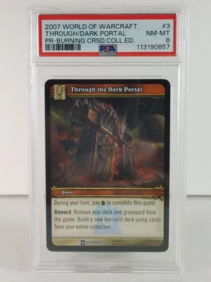 Through the Dark Portal - Burning Crusade Promo - 3/3 - Foil - PSA 8 - Image 1 of 2