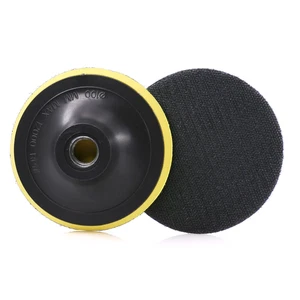 2Pcs 4 Inch Hook and Loop Backing Pad Sanding Holder Polishing Backer Plate with - Picture 1 of 12