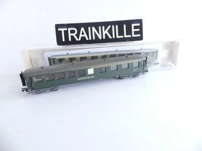 8136 K / FLEISCHMANN PICCOLO 1:160 / VOITURE VOYAGEURS 1E / 2E CLASSE SÛDOSTBAHN - Photo 1/4
