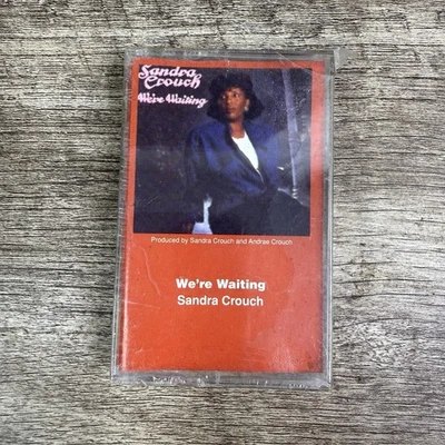 Sandra Crouch We're Waiting Cassette Tape New Sealed Vintage 1985 Light Music - Image 1 of 4