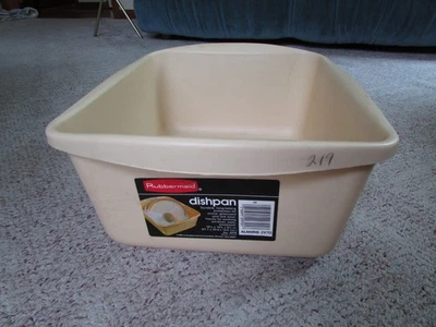 Sartén de colección Rubbermaid bronceada/almendra 2970 RARA usada con etiqueta Foto 1 de 4