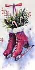 Large DIY Ice-skate 5D Diamond Painting Cross Stitch Embroidery Picture 45x85cm