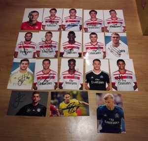 18x Signierte Fotos Hamburger SV   NEU  - Picture 1 of 1