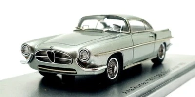 Kess 1/43 Scale KE43000212 - 1955 Alfa Romeo 1900 CSS Ghia Coupe - Silver - Image 1 of 4
