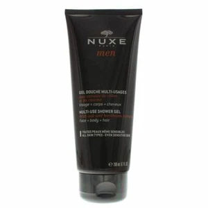 Nuxe Men Multi-Use Shower Gel 200ml Oak & Hornbeam Extract Face Body Hair NEW(O) - Picture 1 of 5