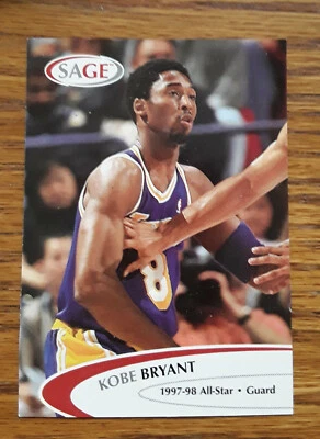 Kobe Bryant 1997-98 SAGE All-Star #6 LAKERS - Image 1 of 2