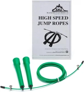 Black Mountain Products Skipping Ropes Adjustable Speed ​​Jump Rope Cable - Picture 1 of 1