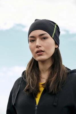 CLIQUE Cappello KYLE cuffia pile BERRETTO JERSEY elasticizzato COTONE