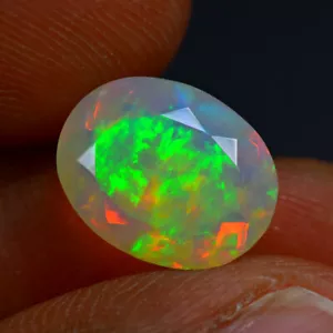 2,94 ct ORIGINALE 3D ROLLING FLASH PATTERN NON TRATTATO SOLIDO WELO OPALE GEMMA - Foto 1 di 1