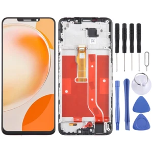 For Huawei Nova Y91 LCD Display Touch Screen Digitizer Assembly with Frame Black - Picture 1 of 6
