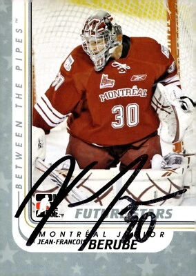 Jean-Francois Berube - Signed 2010-11 ITG Between The Pipes Future Stars #18 - Image 1 of 2