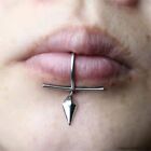 Piercing Lip Stud Non Piercing Jewelry Fake Lip Ring Non-Piercing Lip Clip Cuff