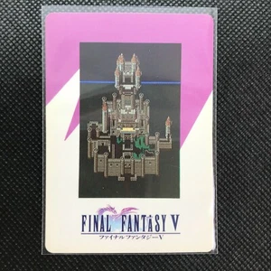 No.125 Castle Tycoon Final Fantasy Ⅴ Card Anime Japan FFⅤ SQUARE F/S - Picture 1 of 4