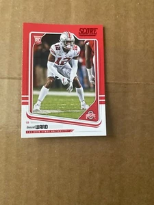Denzel Ward RC 2018 Score Red Parallel SP Rookie Karte KOSTENLOSER VERSAND VERFÜGBAR - Bild 1 von 1