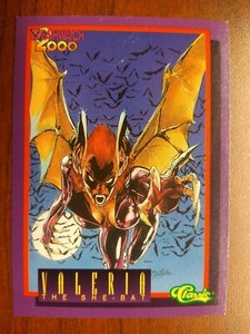 1993 Classic Deathwatch 2000 Promos Valeria the She-Bat PR5 LOOK NEW OLD STOCK