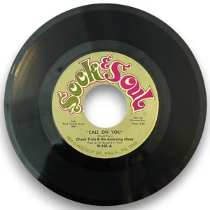 Chuck Trois & The Amazing Maze – Call On You/Woodsman (7" Vinyl 45) New & Rare - Imagen 1 de 3