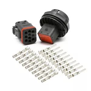 Kit de enchufe conector ITT cañón CTB automático impermeable macho hembra de 10 pines/vía nuevo - Imagen 1 de 4