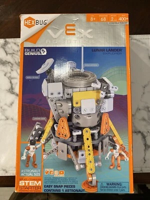 HexBug Vex Robotics Lunar Lander Explorer 400+ Pieces Stem Build Genius New - Image 1 of 2