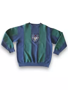 Maglione girocollo equitazione cavallo vintage anni 90 taglia XL - Foto 1 di 16