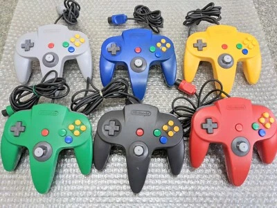 N64 NINTENDO 64 Vintage OEM Genuine Controller Choose your Color Tested - Image 1 of 2