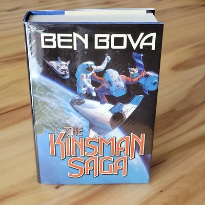 The Kinsman Saga by Ben Bova *SIGNED* Tor Hardcover First Edition 1st Printing - Image 1 of 4