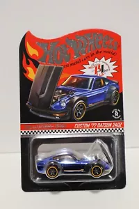 2018 Hot Wheels Red Line Club RLC sELECTIONs Custom '72 Datsun 240Z Blue /20000 - Picture 1 of 2