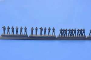 1/350 WWII Resin Sailor Suitable For Battleship Boat 1 Set - Picture 1 of 4