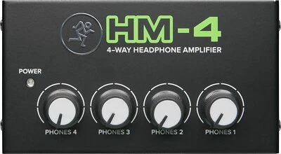 MACKIE HM-4 AMPLIFICATORE PROFESSIONALE PER CUFFIE 4 CANALI - Immagine 1 di 3