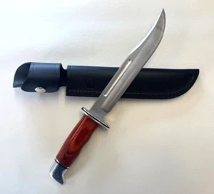 Buck 120 General Heritage Leather Sheath DymaLux® Cocobolo Handle 0120CCS1-B - Picture 1 of 1