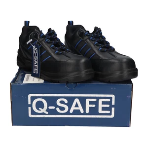 Zapatos de seguridad Q-Safe QS7015/42 talla EU 42 UK 8 S1 nuevos NFP - Imagen 1 de 8