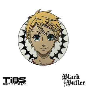 "Finnian" Black Butler Collectible Enamel Pin - Picture 1 of 1