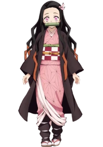 Nezuko Kamado Demon Slayer Weatherproof Anime Sticker 6" Car Decal - Picture 1 of 1