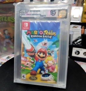 Super Mario & Rabbids Switch N64 New Sealed VGA WATA CGC Nintendo Wiil Kingdom