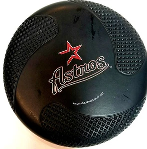 3 In One Sale Houston Astros   Hard Foam Flyer  Frisbee 094746388669 - Picture 1 of 1