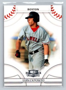 2008 Donruss Threads #58 Luis Exposito Boston Red Sox