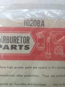 1960 To 1967 Dodge Plymouth DeSoto Dart Chrysler Stromberg  8 Cyl Wwc Carb Kit - Picture 1 of 3