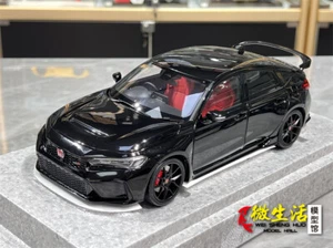 MH 1:18 Black For Civic Type R FL5 Turbo Vtec Engine Diecast Metal Collection - Picture 1 of 13