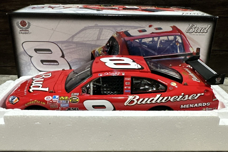 2007 Dale Earnhardt Jr Budweiser COT Chevrolet Impala 1/24 Action NASCAR Diecast - Image 1 of 4